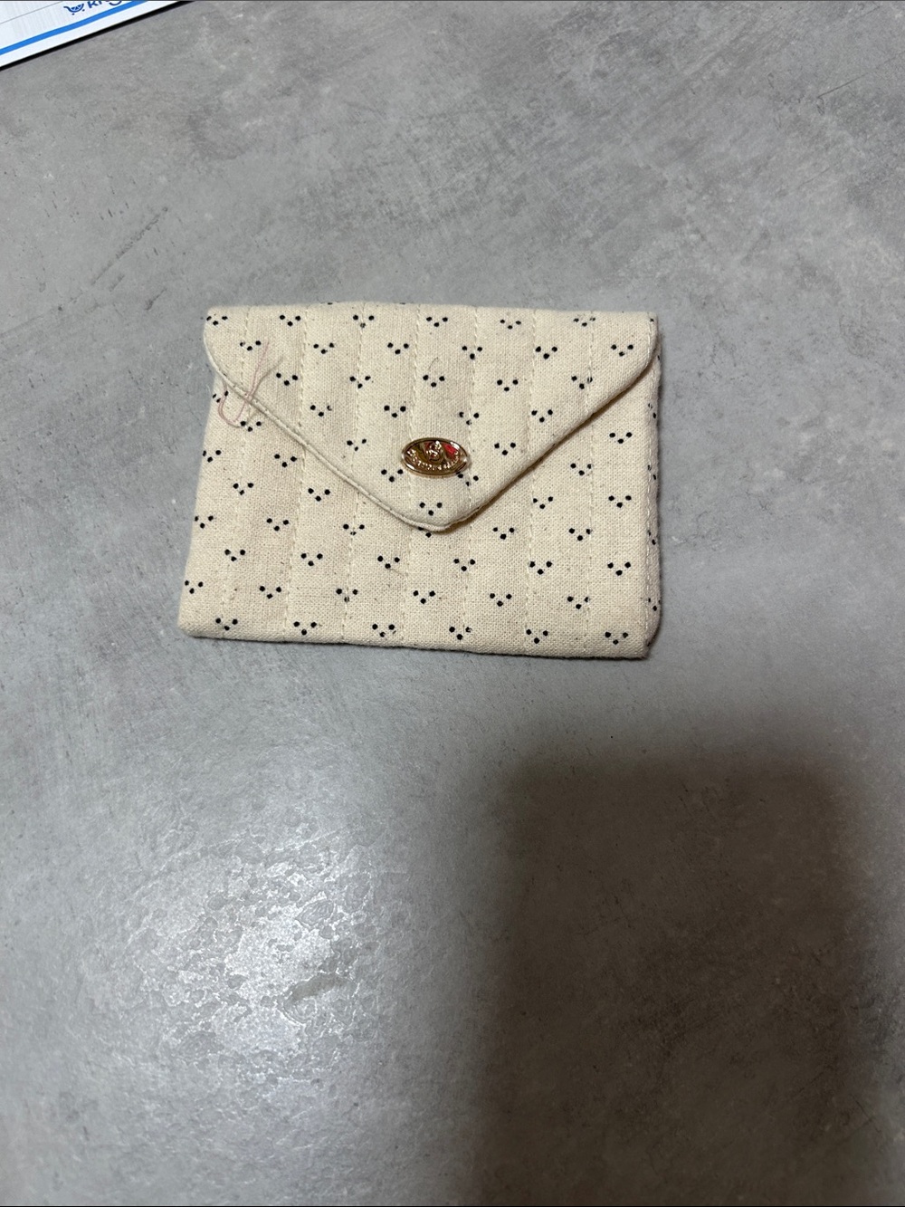 Sezane Jewelry Cotton Travel Pouch